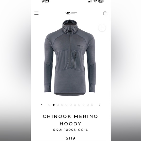 Stone Glacier Chinook 1/4 zip hoody - Picture 1 of 3